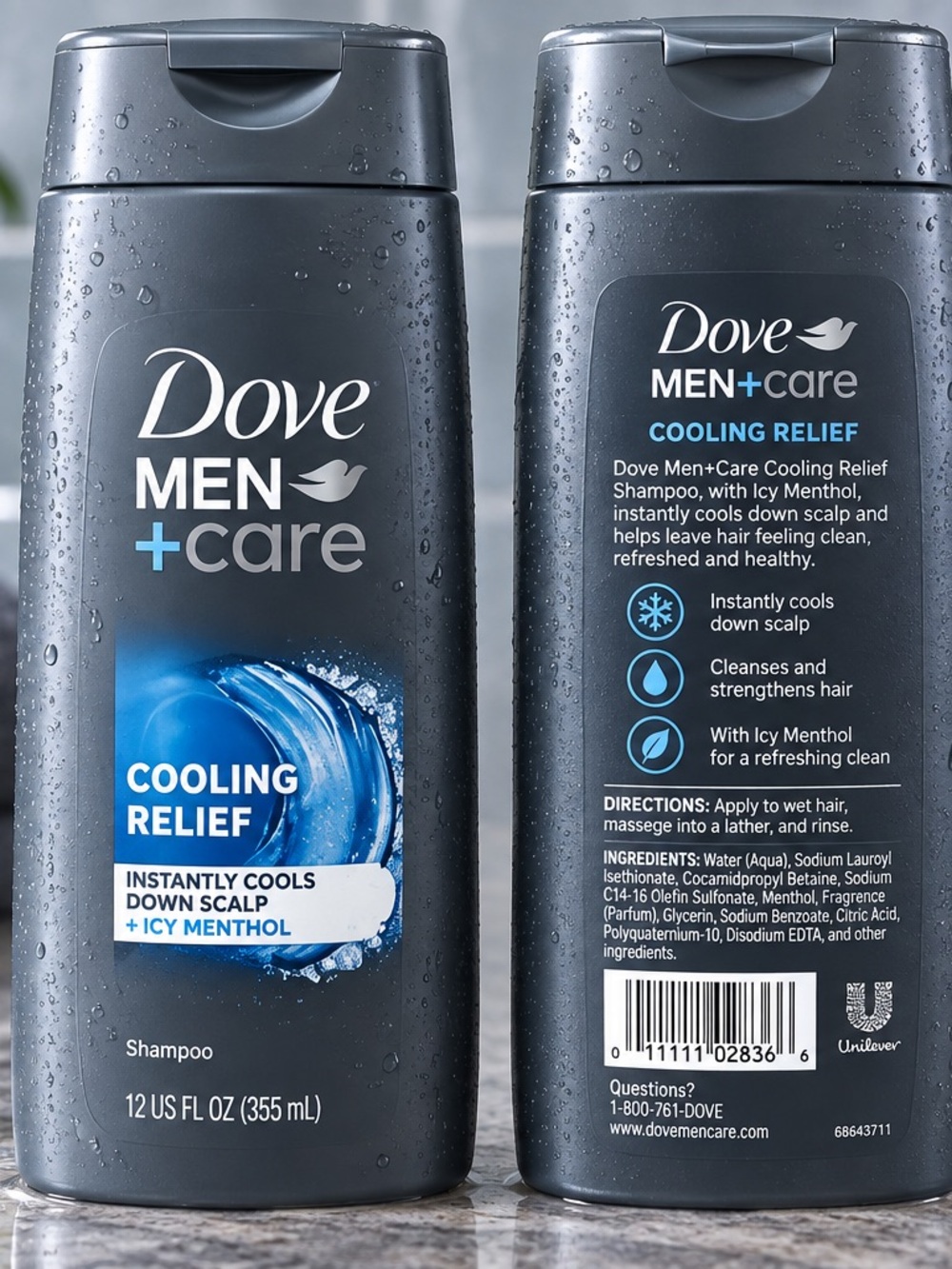 Cooling Relief Shampoo - Icy Menthol (Gray)